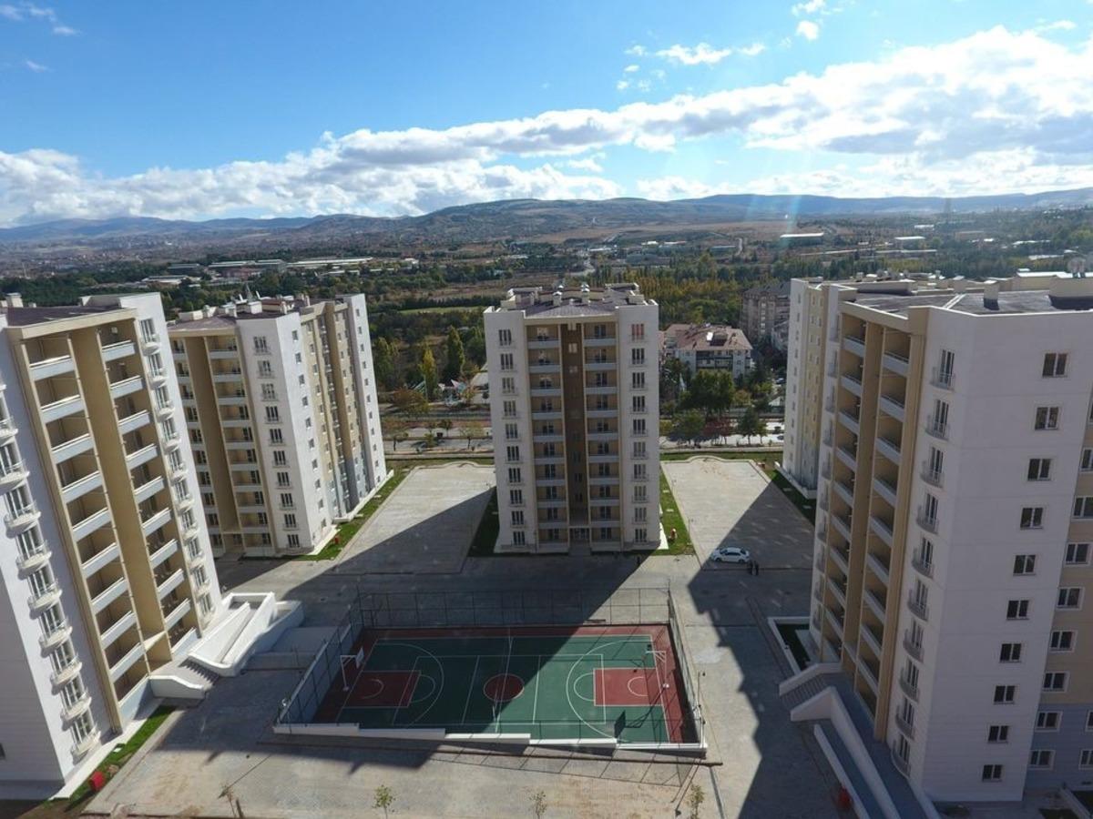 MKE lojmanlarında yaşam başladı