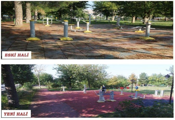 Cizre Belediyesi, park yenileme çalışmalarına devam ediyor G3