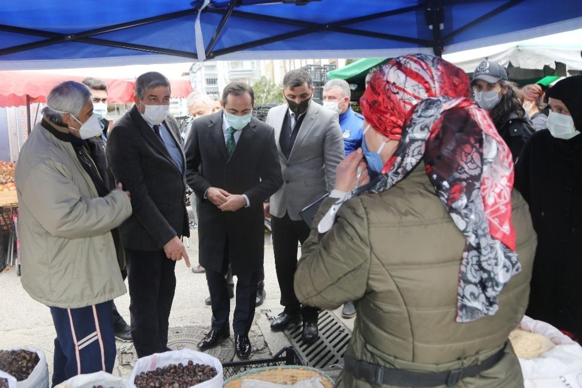 Atakum zabıtasından kalabalık mekanlara yoğun denetim