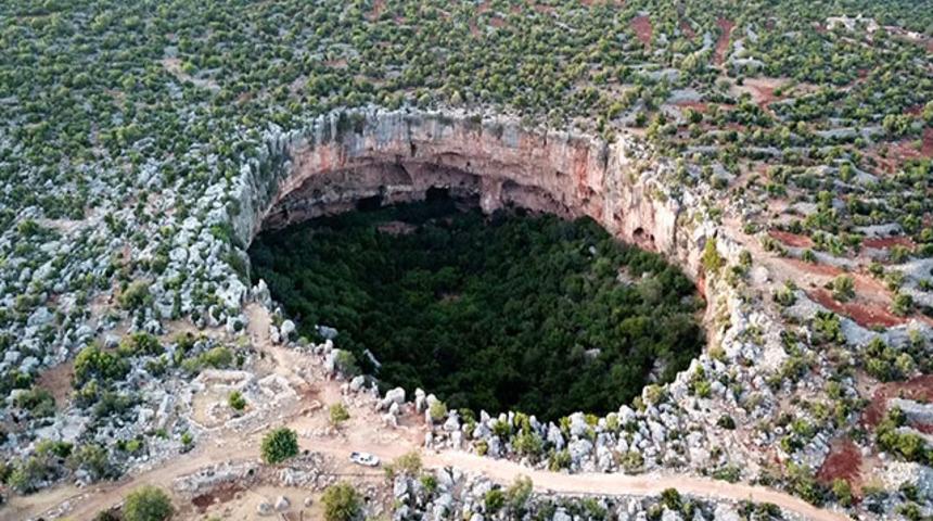 Aşağı Dünya Akhayat Obruğu’nun turizme kazandırılması isteniyor! Aşağı Dünya Obruğu nerede?