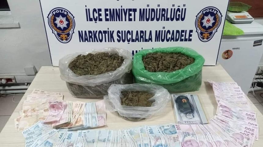 2 kilo esrara 2 g&ouml;zaltı