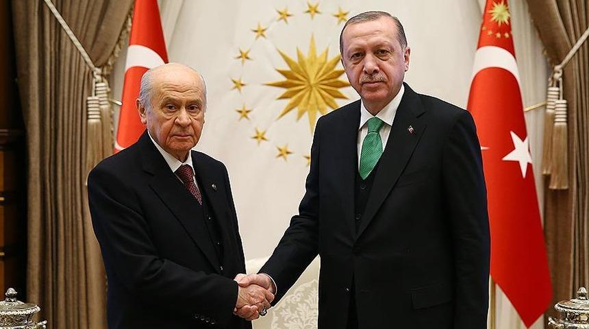 Son Dakika: Erdoğan ve Bahçeli'den sürpriz görüşme