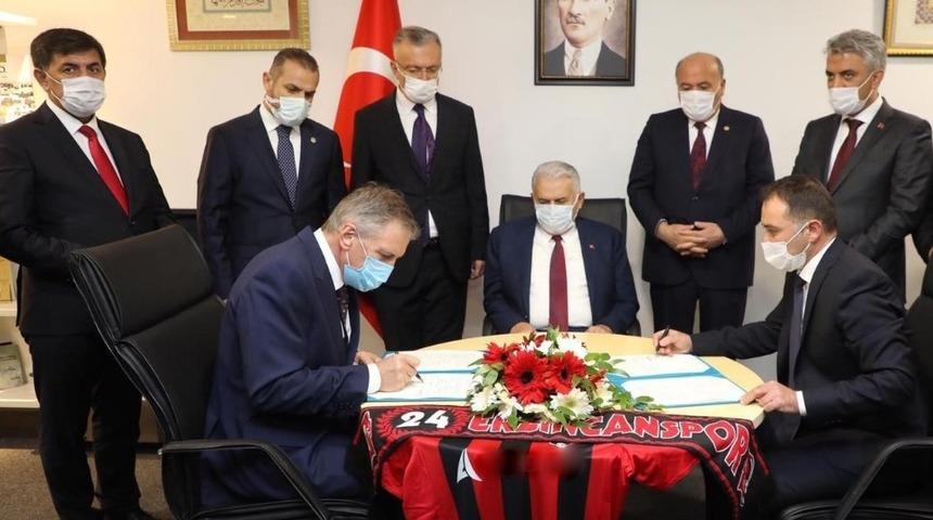 24Erzincanspor sponsoruyla iyileştirme protokol&uuml; imzaladı