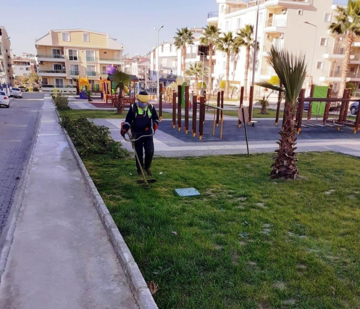 Didim&rsquo;de Park Bah&ccedil;eler M&uuml;d&uuml;rl&uuml;ğ&uuml; &ccedil;alışmalarını s&uuml;rd&uuml;r&uuml;yor