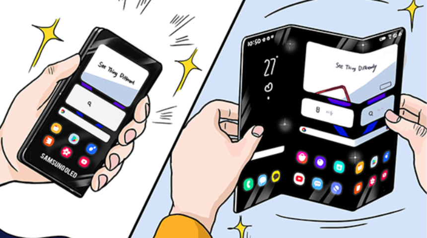 Hem katlanır hem de kıvrılır: Samsung'tan çizimlere saklanmış büyük ipucu!