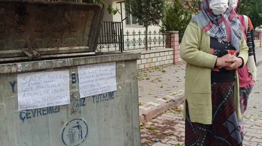 Hayatının şokunu yaşadı! Güçlükle biriktirdiği parayla aldığı bilezikleri çöpe attı