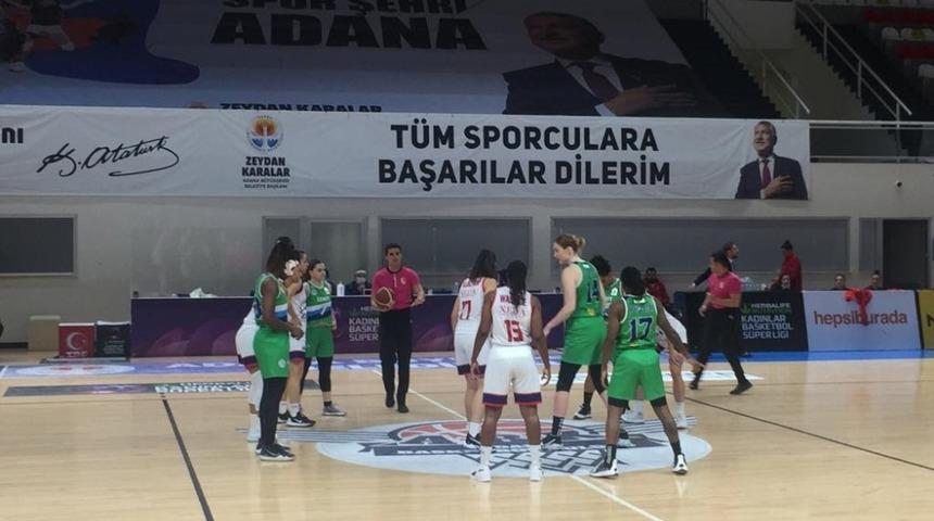 İzmit Belediyespor, Euroleague &ouml;ncesi Adana&rsquo;da moral buldu