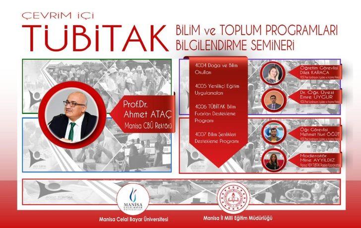 ’TÜBİTAK Bilim ve Toplum Programları Bilgilendirme Semineri’ gerçekleştirildi G3