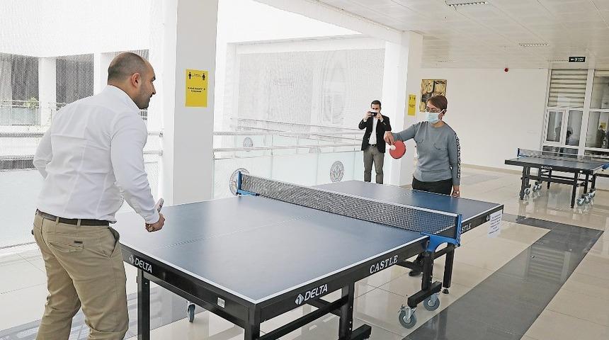 KSBÜ’de Masa Tenisi Turnuvası