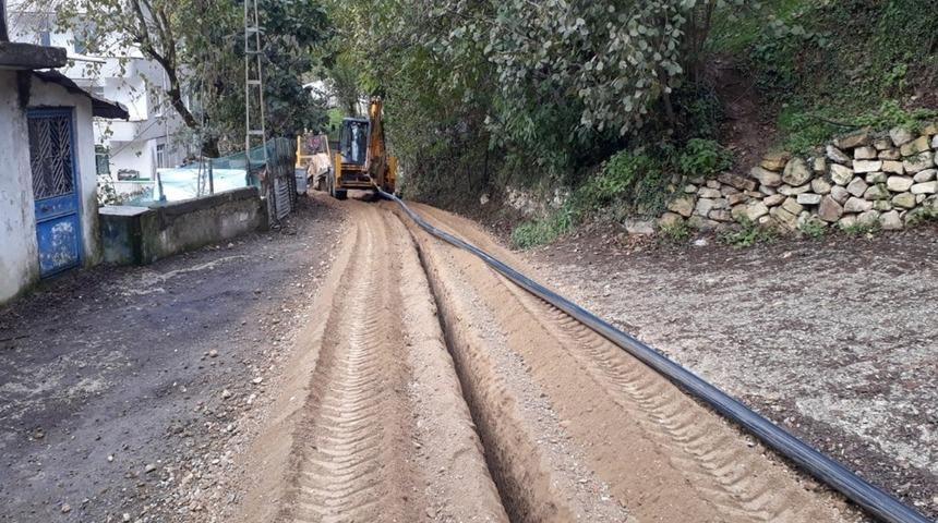 Fatsa’da içme suyu sorunu çözülüyor