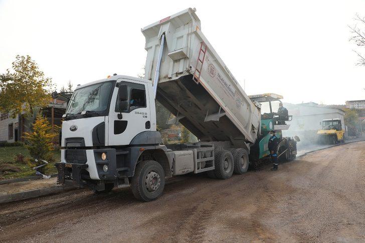 Endürlük’e soğuk günde sıcak asfalt G2