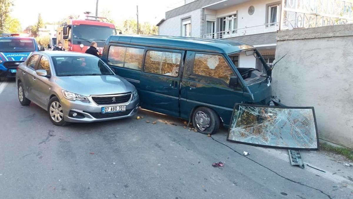 Hatalı sollama kaza getirdi