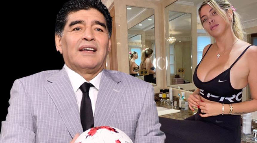 Maradona ve Wanda Nara hakkında seks iddiası