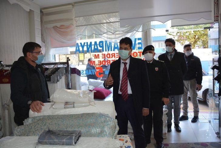 Vali yardımcısından korona virüs denetimi G2