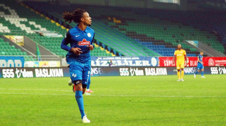 Çaykur Rizespor'da Loic Remy sevinci