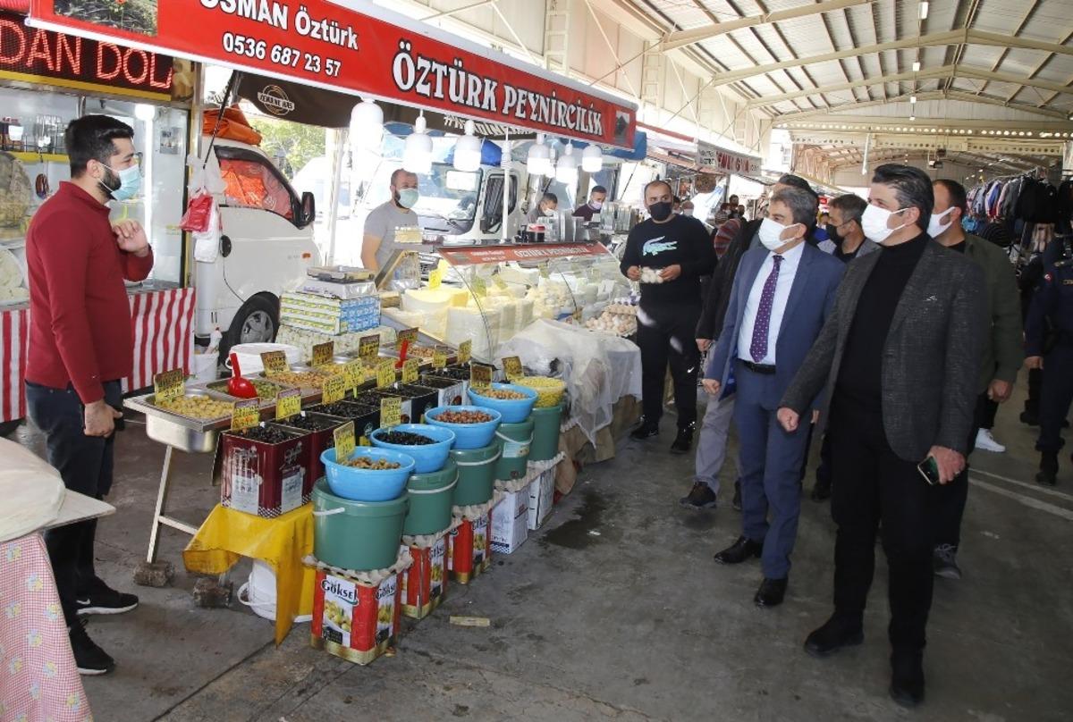 D&ouml;şemealtı&rsquo;nda korona vir&uuml;s denetimi