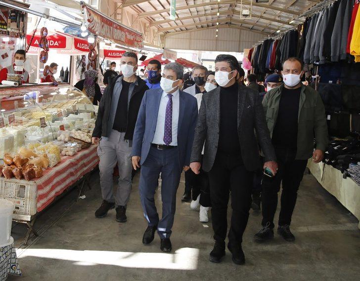 Döşemealtı’nda korona virüs denetimi G3