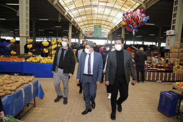 Döşemealtı’nda korona virüs denetimi G5