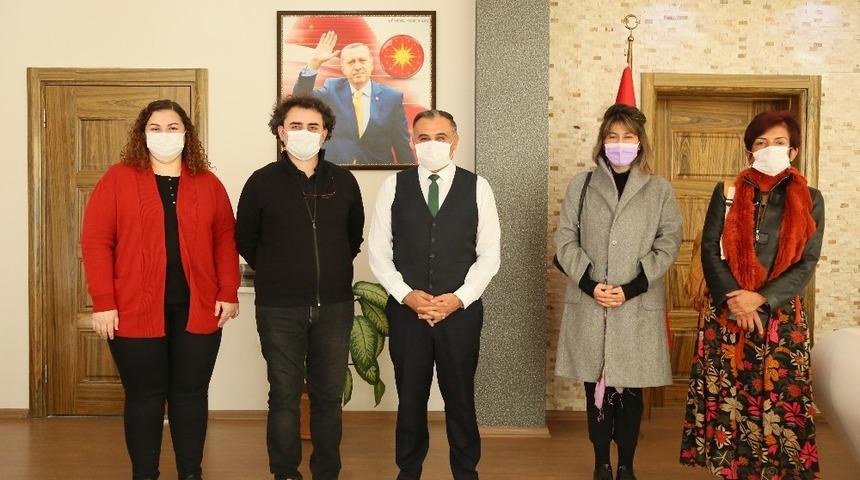 AG&Uuml; Mimarlık B&ouml;l&uuml;m&uuml;nden Başkan Cabbar&rsquo;a ziyaret