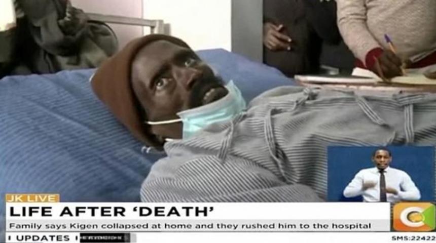 Öldü diye morga konuldu, saatler sonra canlandı 