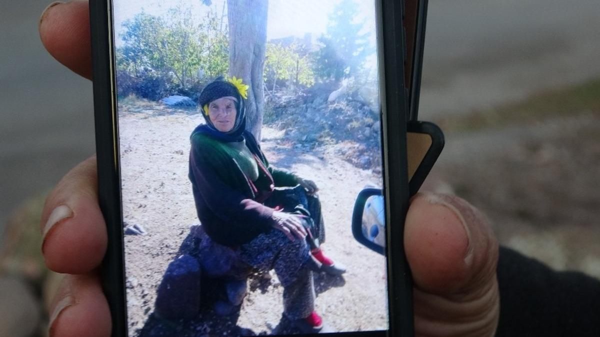 1 haftadır aranan yaşlı kadının tarlada &ouml;l&uuml; bulundu