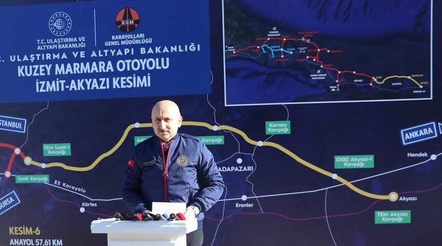 Kuzey Marmara Otoyolu'nda sona gelindi! Dünyada bir ilk olacak