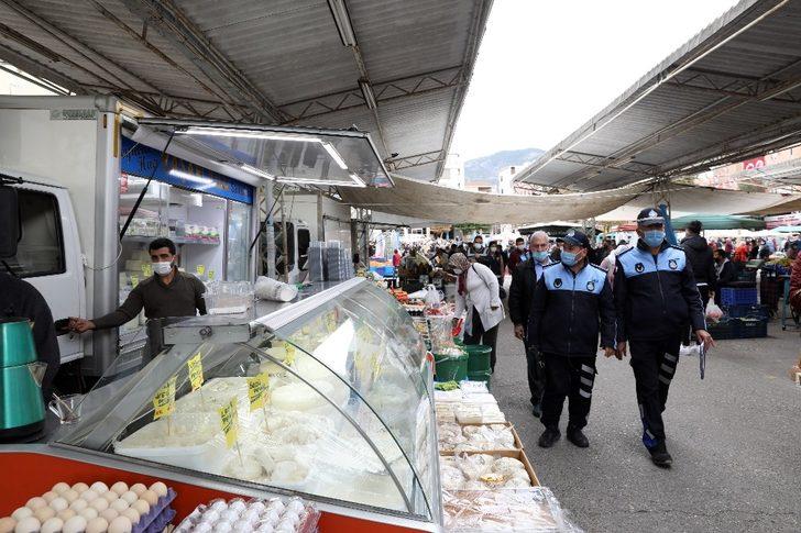 Alanya’da dükkan ve pazarlara denetim G3