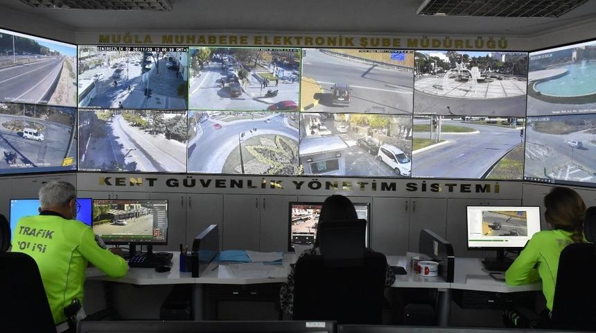 Muğla&rsquo;da MOBESE&rsquo;lerden 3 g&uuml;nde 486 araca ceza kesildi