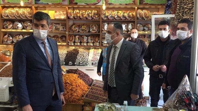 Darende’de korona denetimi