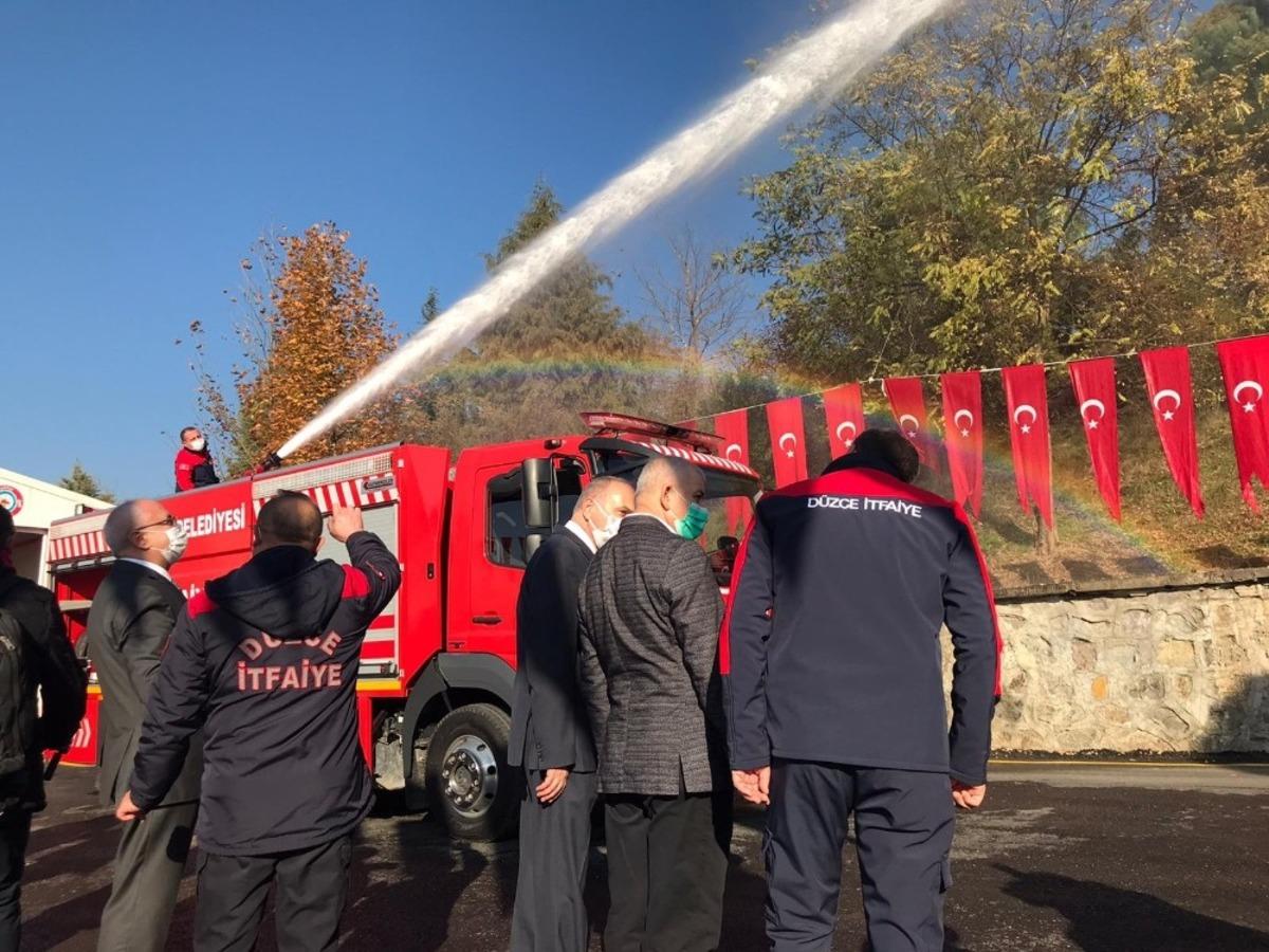 Bah&ccedil;eşehir İtfaiye İstasyonu hizmete a&ccedil;ıldı