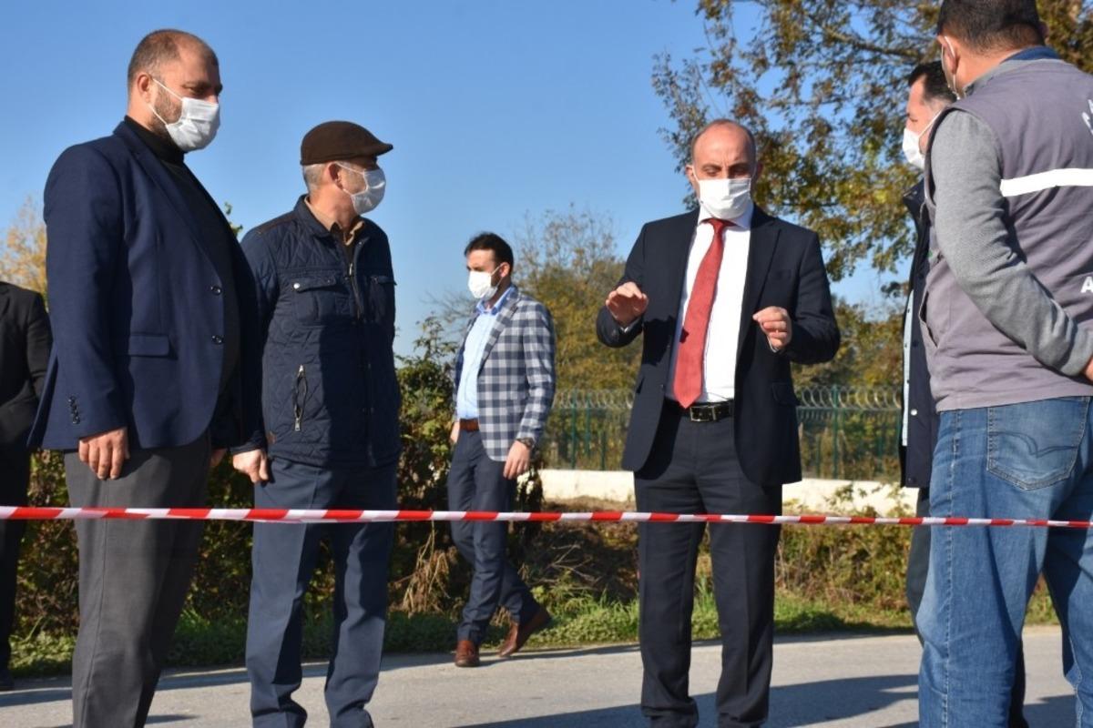 Erenler&rsquo;de kırsal mahallelerin doğalgaz &ccedil;alışması devam ediyor