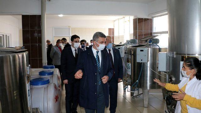 Vali Baruş’tan Hekimhan’a ziyaret