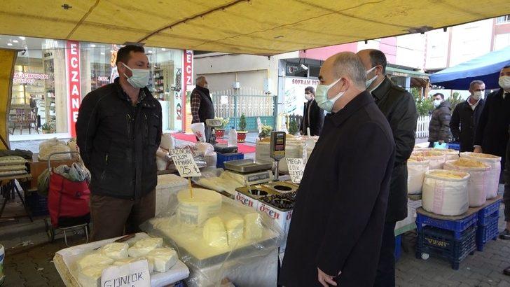 Vali Dağlı pazar denetiminde G1