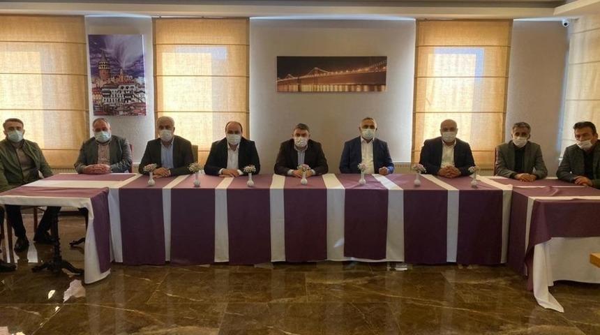 Şayir, meclis üyeleri ile bir araya geldi