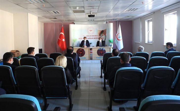 Vali Masatlı’dan sağlık yöneticileriyle korona virüs toplantısı G1