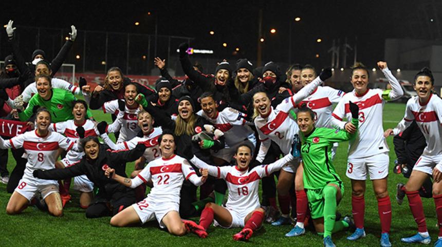 Kadın A Milli Takımı, Estonya'yı 4-0 yendi