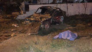 Otomobil sürücüsü köpeğe çarpmamak için manevra yaptı: 1 ölü, 1 yaralı