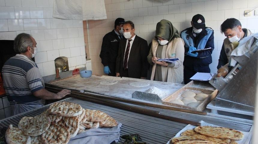 Kahta&rsquo;da fırınlar denetlendi