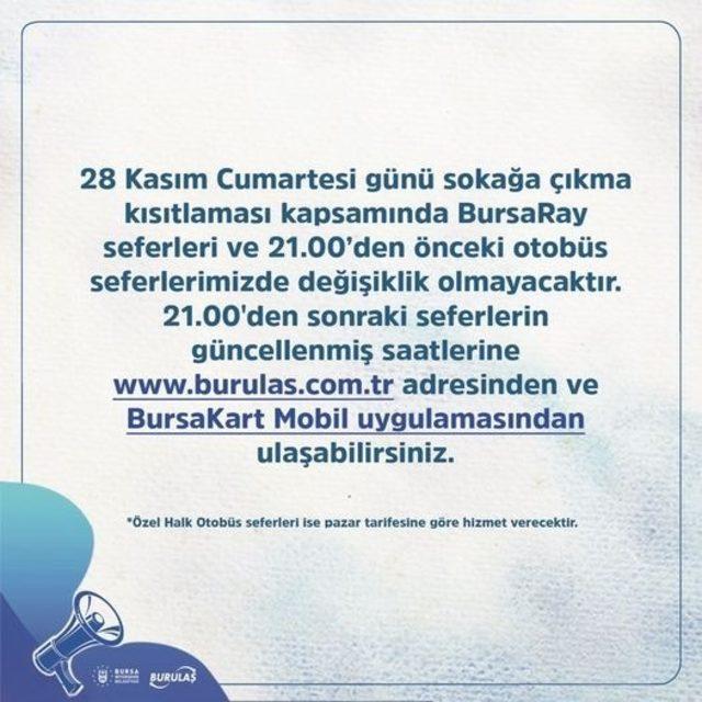 Sokağa çıkma kısıtlamasında toplu taşıma kullananlar dikkat