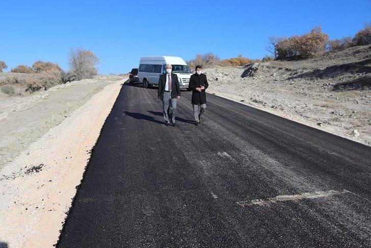 Kaymakam Kanyılmaz, yol yapım çalışmalarını inceledi G3