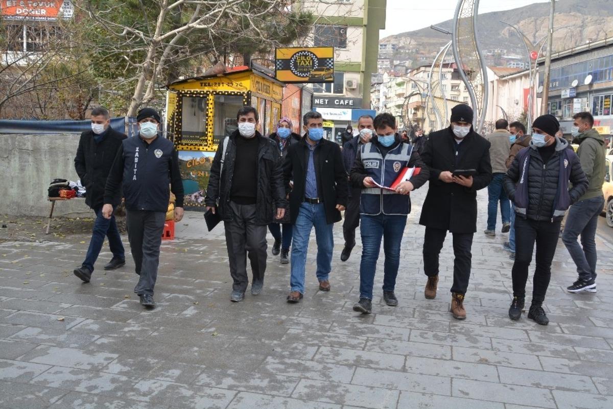 Hakkari&rsquo;de korona vir&uuml;s denetimi