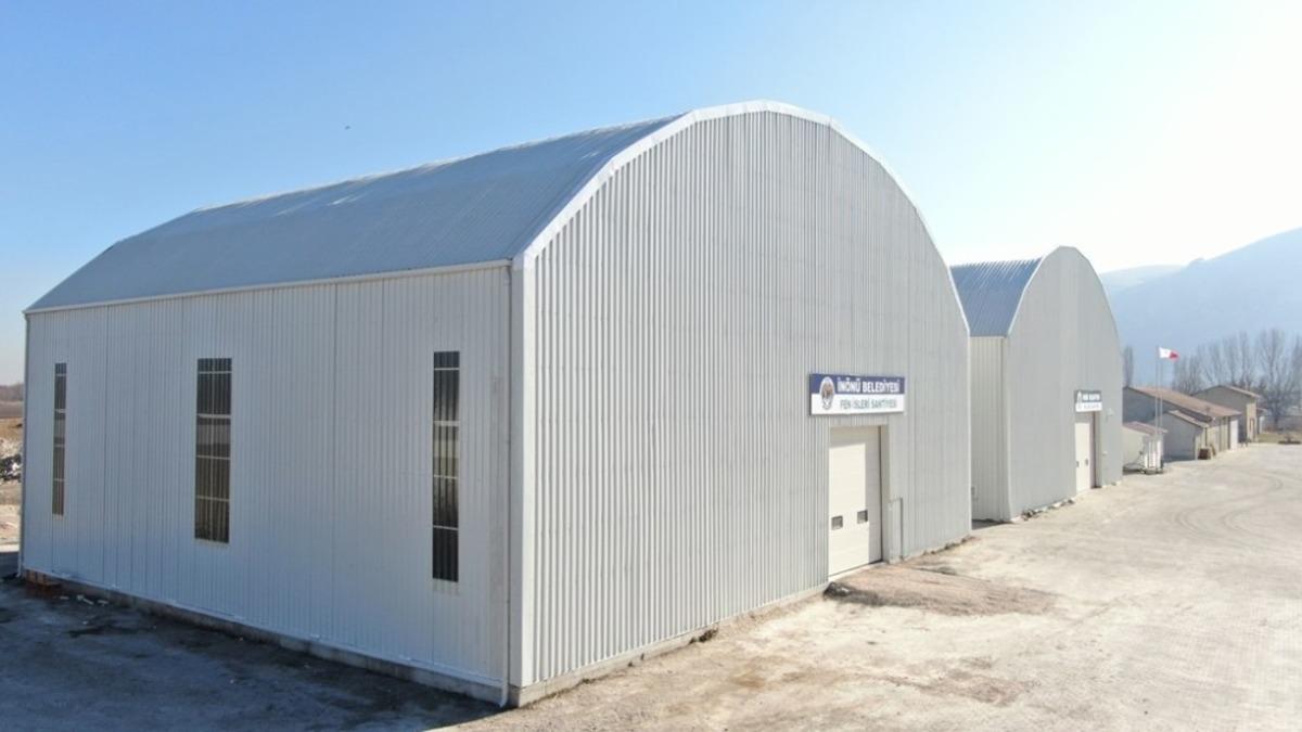 İn&ouml;n&uuml; Belediyesi şantiyesine ikinci bina