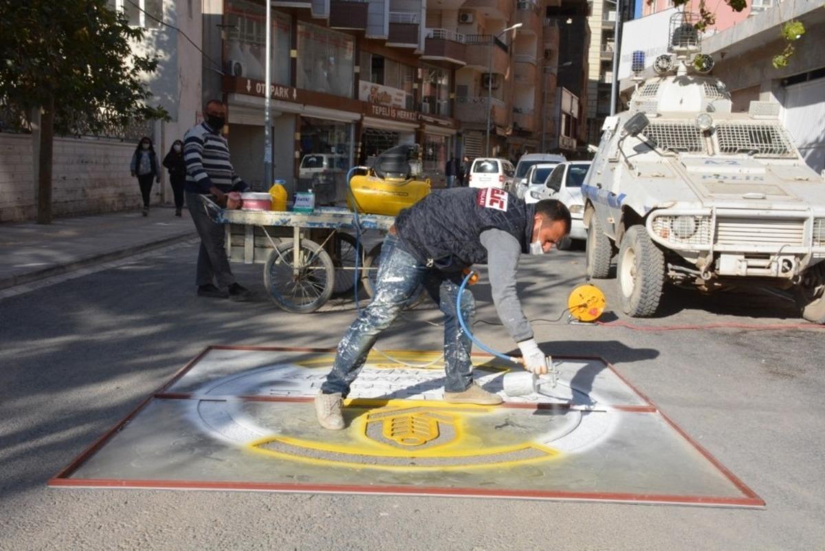 Kızıltepe yolları yenileniyor