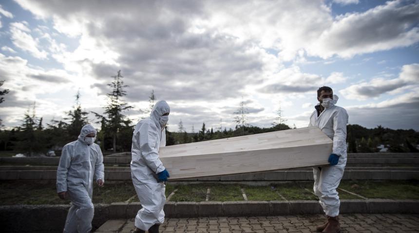 İstanbul'da koronavirüs definleri görüntülendi