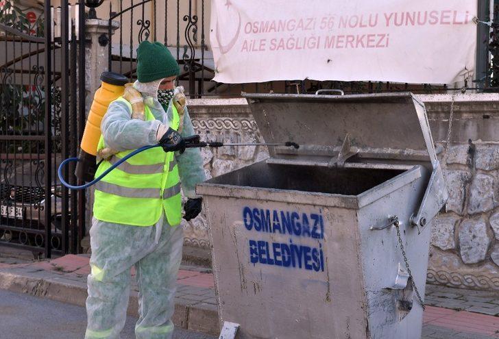 Osmangazi’de her noktada dezenfeksiyon G3
