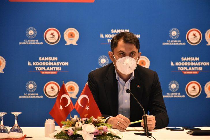 Bakan Kurum, Samsun'da ziyaret ve incelemelerde bulundu G1