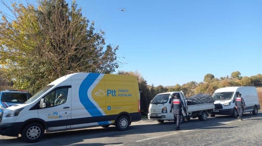 Balıkesir&rsquo;de trafik havadan denetlendi