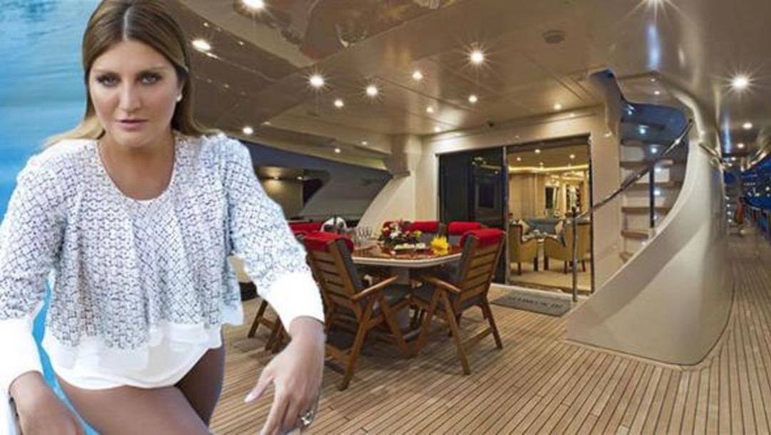 Sibel Can'ın ultra l&uuml;ks tatili