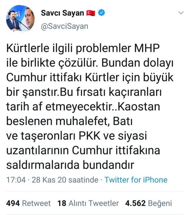 Savcı Sayan: 