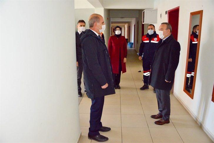 Vali Hüseyin Öner, KYK Yurtlarında incelemede bulundu G2